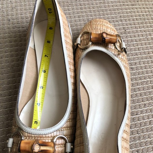 Gucci Women's Bamboo Horse-bit Ballet Flats - Picture 13 of 13
